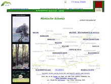 Tablet Screenshot of maerkische-schweiz.com